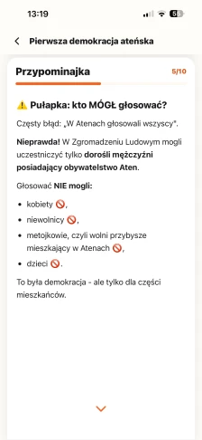 Przypominajka z lekcji Pierwsza demokracja ateńska: kto mógł, a kto nie mógł głosować w Atenach